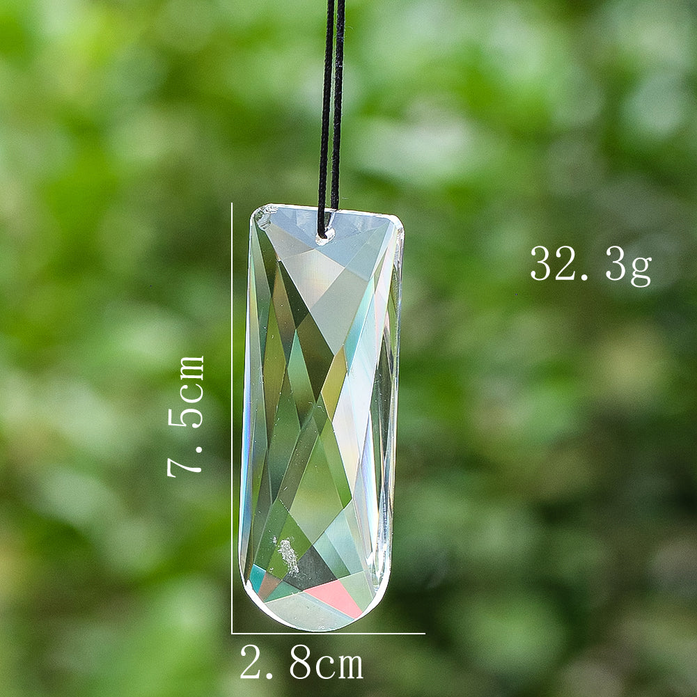100mm Star of david CHANDELIER Crystal Prism Pendant