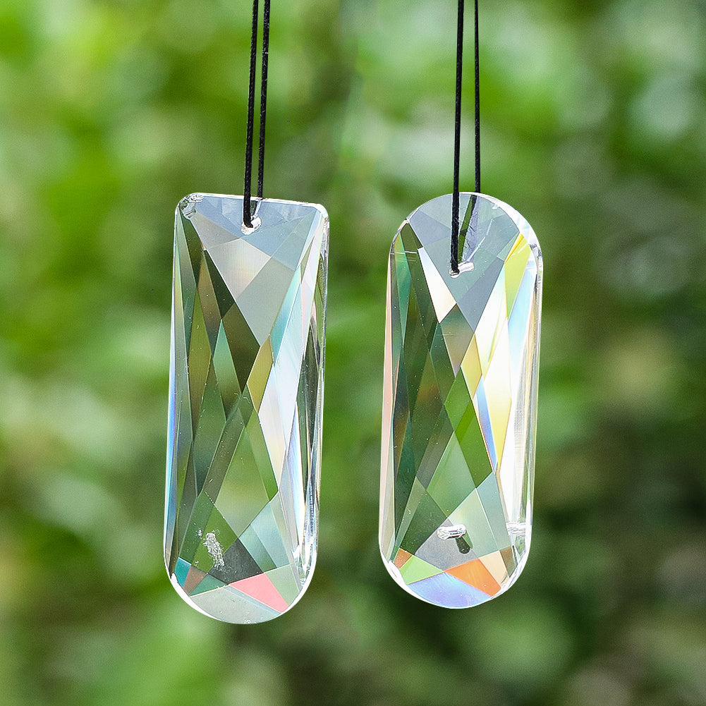 100mm Star of david CHANDELIER Crystal Prism Pendant
