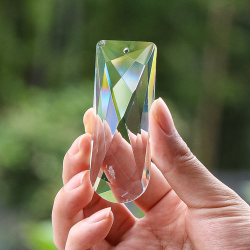 100mm Star of david CHANDELIER Crystal Prism Pendant