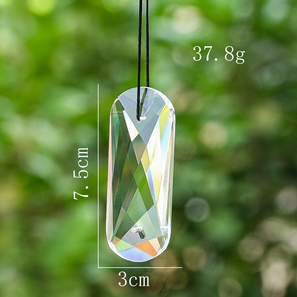 100mm Star of david CHANDELIER Crystal Prism Pendant