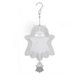 Wind Spinner Hanging 3D Rotating Ghost suncatcher Kinetic Spin Eye-Catching Fun Art Sculpture Garden Yard Decor